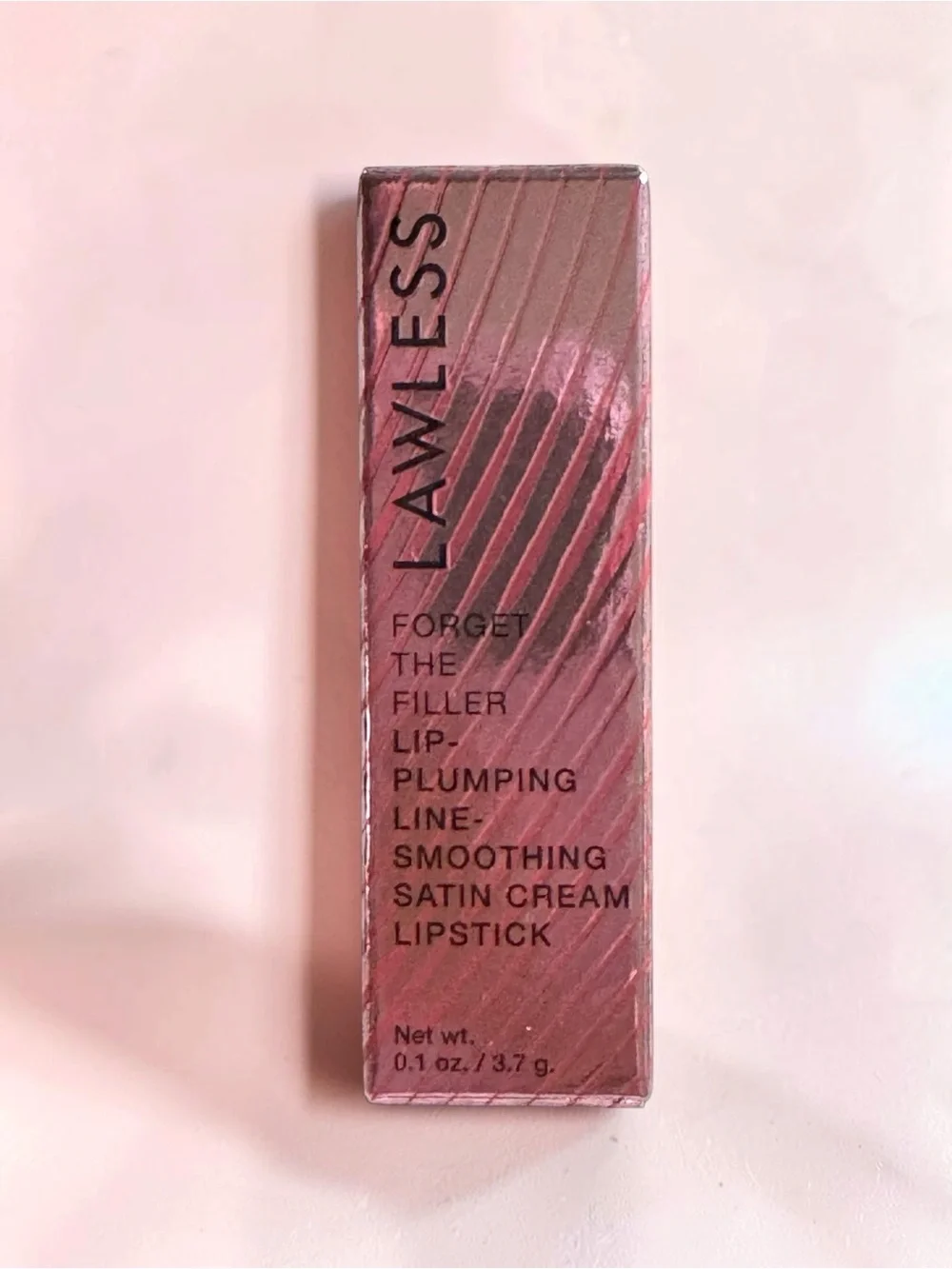 LAWLESS Satin Cream Lipstick - Fawn NIB